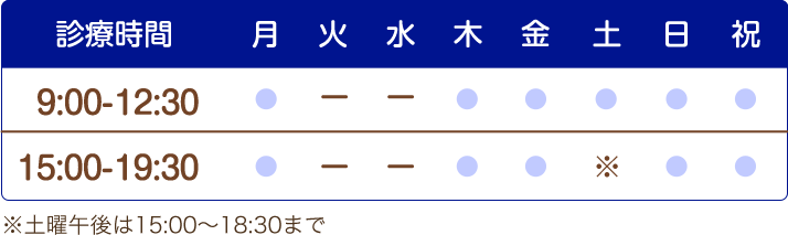 診療時間